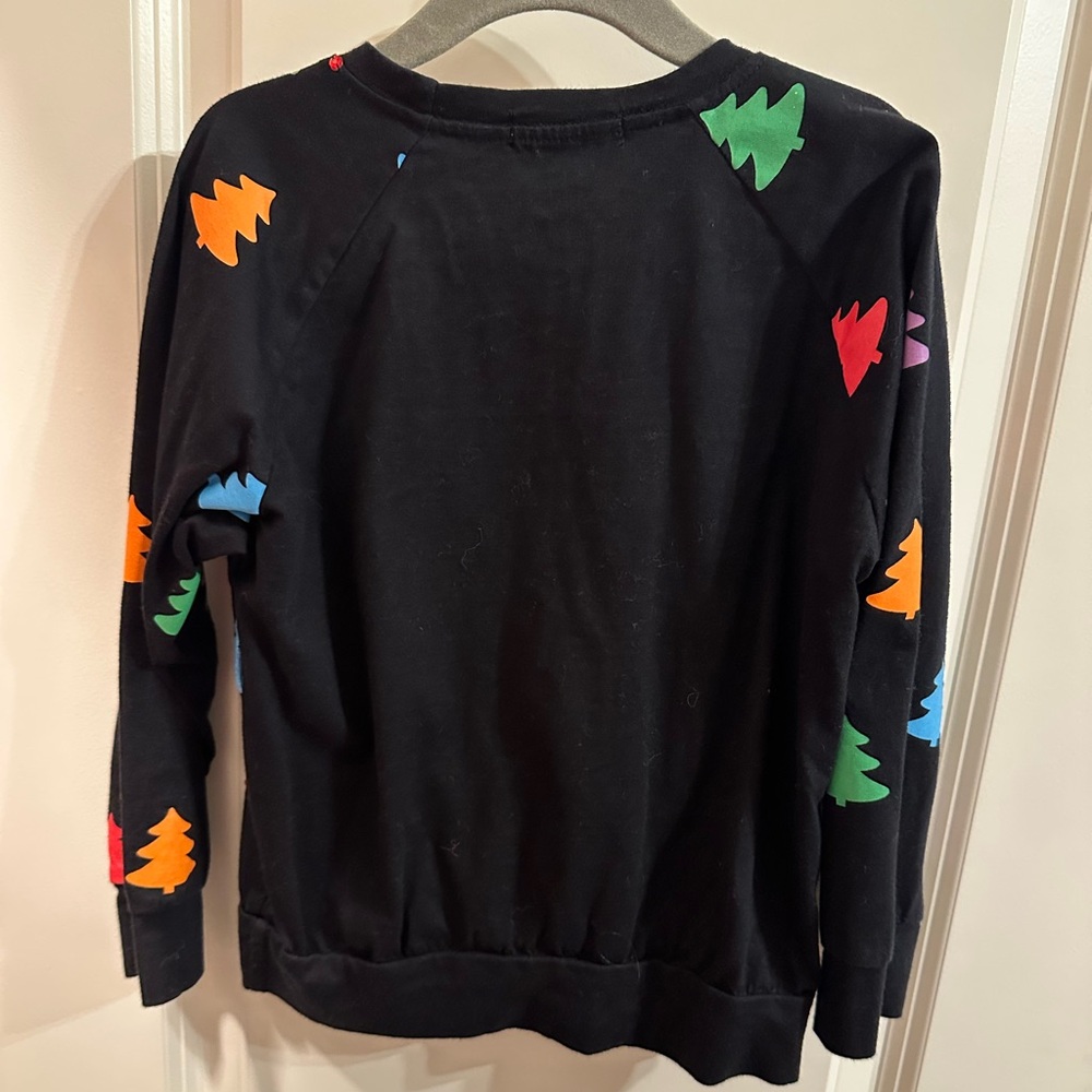 Colorful Tree Pattern Sweater - Picture 2 of 3